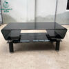 Bàn Sofa Kính Cũ 2 Tầng Mặt Đen Sang Trọng 1 sofa cu 18