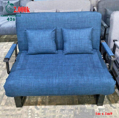 sofa-thanh-ly-11-401x400 Thanh Lý Sofa Bed Nhiều Màu 1Mx1M9 Gập Gọn Mới 99%