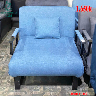 sofa-thanh-ly-4-401x400 Thanh Lý Sofa Bed Nhiều Màu 1Mx1M9 Gập Gọn Mới 99%