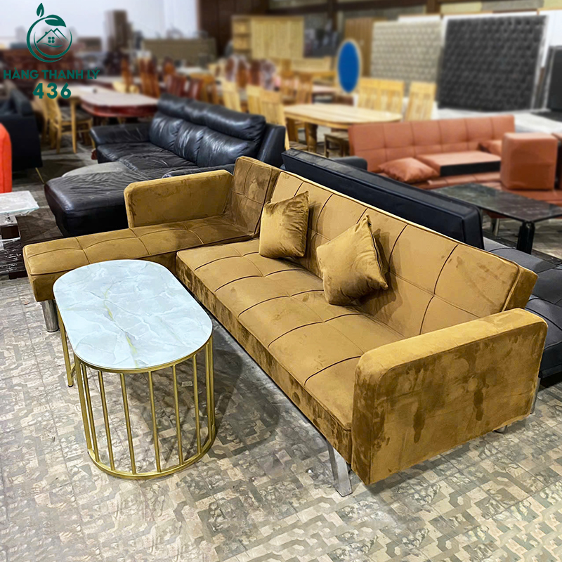 Bộ Sofa Bed Kèm Bàn Trà Sang Chảnh Mới 99% (Nhiều Mẫu) sofa-thanh-ly-53 Bộ Sofa Bed Kèm Bàn Trà Sang Chảnh Mới 99% (Nhiều Mẫu)