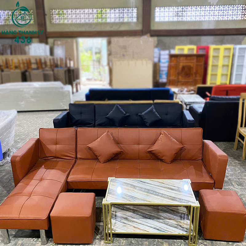 Bộ Sofa Bed Kèm Bàn Trà Sang Chảnh Mới 99% (Nhiều Mẫu) sofa-thanh-ly-54 Bộ Sofa Bed Kèm Bàn Trà Sang Chảnh Mới 99% (Nhiều Mẫu)