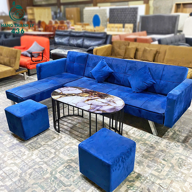 Bộ Sofa Bed Kèm Bàn Trà Sang Chảnh Mới 99% (Nhiều Mẫu) sofa-thanh-ly-57 Bộ Sofa Bed Kèm Bàn Trà Sang Chảnh Mới 99% (Nhiều Mẫu)