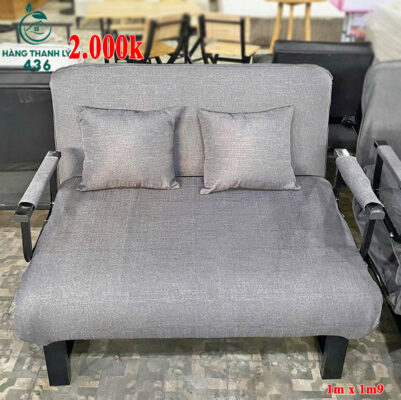 sofa-thanh-ly-8-401x400 Thanh Lý Sofa Bed Nhiều Màu 1Mx1M9 Gập Gọn Mới 99%