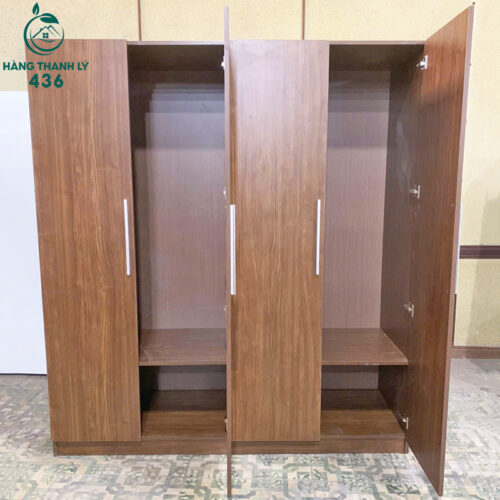 Thanh Lý Tủ Áo Gỗ 1M8x2M Tối Giản Mới 99% (Nhiều Màu) 5 tu ao thanh ly 21