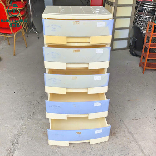 Tủ Nhựa Quần Áo Nhựa Cũ 5 Tầng Giá Rẻ 4 tu nhua cu 7
