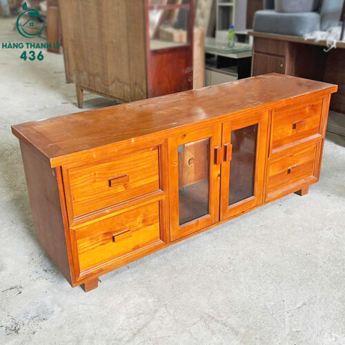 Kệ Tủ Tivi Để Sàn 1M6 Cũ Bền Đẹp 4 tu tivi cu 3
