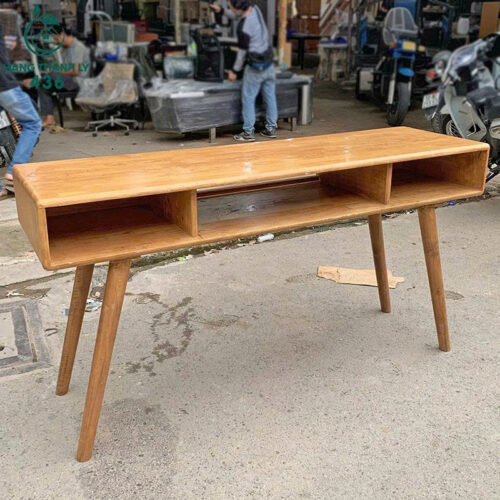 Bàn Làm Việc Gỗ Sồi Cũ 1M55x45CM Giá Rẻ Hàng Đẹp 4 ban lam viec go soi cu 1