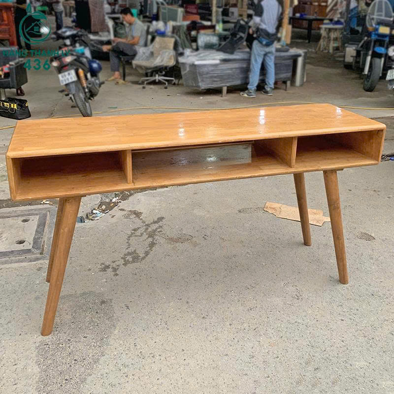 Bàn Làm Việc Gỗ Sồi Cũ 1M55x45CM Giá Rẻ Hàng Đẹp ban-lam-viec-go-soi-cu-2 Bàn Làm Việc Gỗ Sồi Cũ 1M55x45CM Giá Rẻ Hàng Đẹp