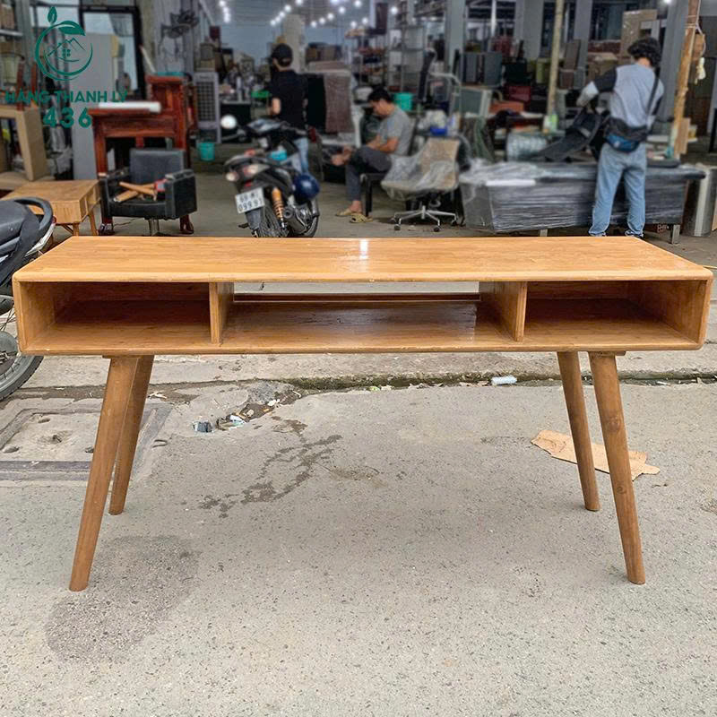 Bàn Làm Việc Gỗ Sồi Cũ 1M55x45CM Giá Rẻ Hàng Đẹp ban-lam-viec-go-soi-cu Bàn Làm Việc Gỗ Sồi Cũ 1M55x45CM Giá Rẻ Hàng Đẹp