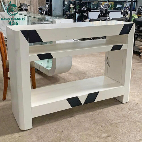 Bàn Quầy Thu Ngân Cũ Kệ Hở 1Mx40CM 4 ban quay thu ngan cu ke ho 1