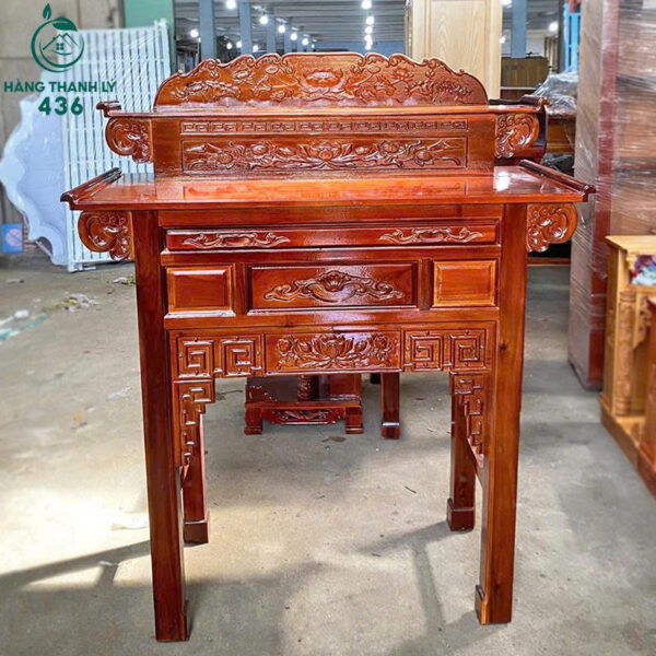 ban tho 2 tang cham hoa sen