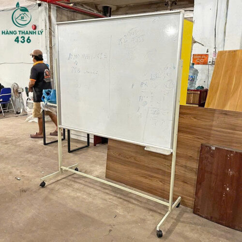 Bảng Trắng Cũ Có Giá Đỡ Di Chuyển Linh Hoạt 5 bang trang cu co gia do di chuyen linh hoat 1