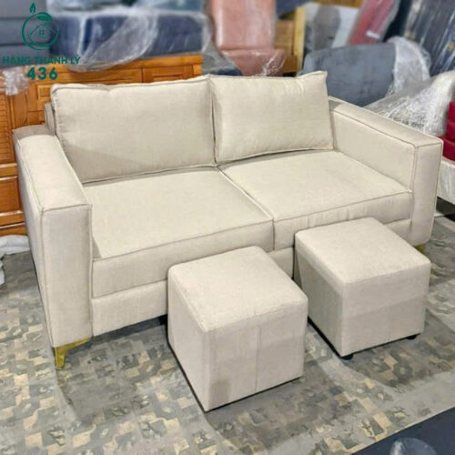Thanh Lý Bộ Ghế Sofa Văng Bọc Vải Giá Tốt Mới 99% (Nhiều Màu) 5 bo sofa vang thanh ly