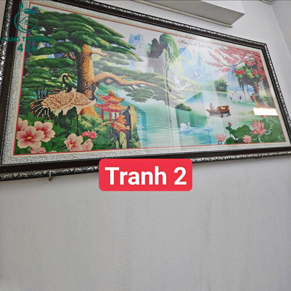 bo tranh treo tuong cu cao cap nhieu mau 1