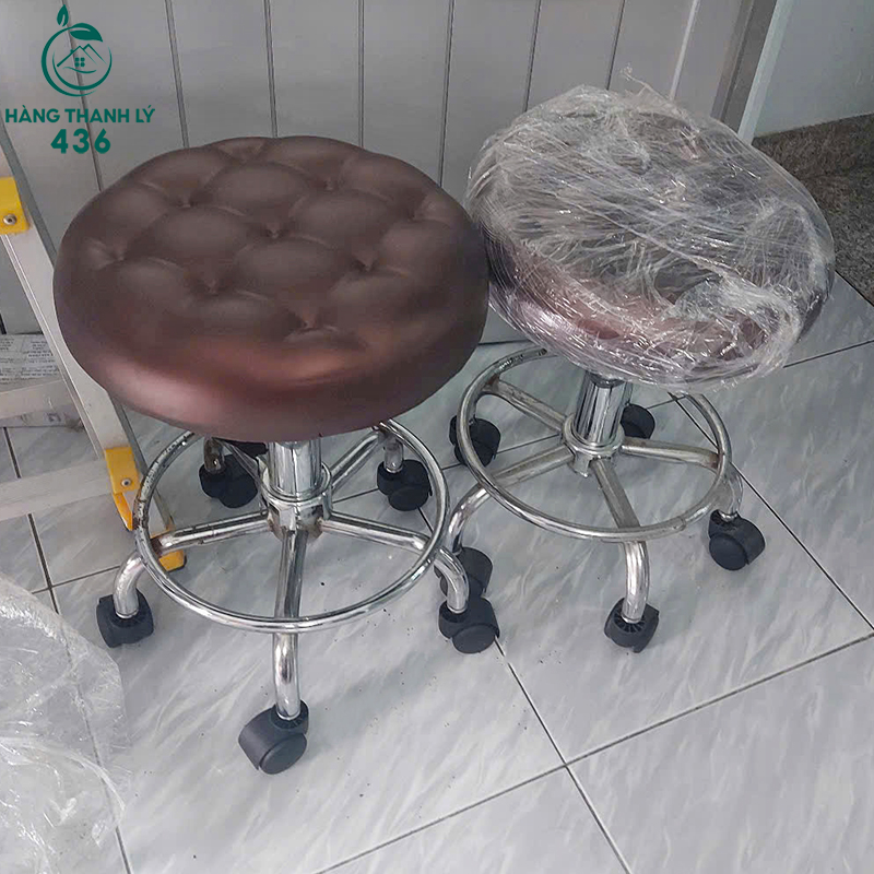 Ghế Đôn Xoay Cũ Bọc Da Mềm Mại Giá Rẻ (Nhiều Mẫu) don-cu-2 Ghế Đôn Xoay Cũ Bọc Da Mềm Mại Giá Rẻ (Nhiều Mẫu)