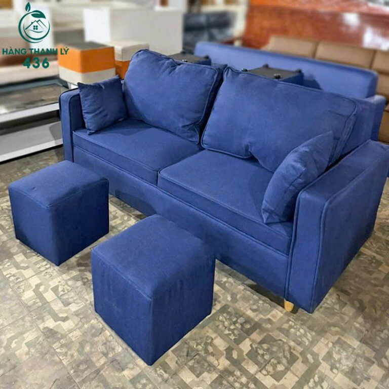 ghe sofa thanh ly mau xanh 2