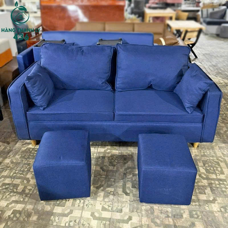 Thanh Lý Bộ Sofa Vải 1M8 Tối Giản Mới 99% (Nhiều Màu) ghe-sofa-thanh-ly-mau-xanh Thanh Lý Bộ Sofa Vải 1M8 Tối Giản Mới 99% (Nhiều Màu)