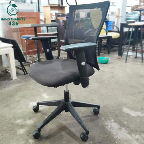 Ghế Xoay Văn Phòng Cũ Lưng Lưới Giá Rẻ 4 ghe xoay van phong cu 1