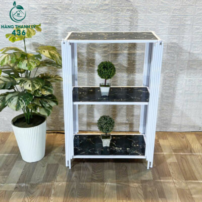 ke-trung-bay-thanh-ly-26-400x400 Kệ 3 Tầng Khung Sắt Sang Trọng Mới 99% (Nhiều Mẫu)