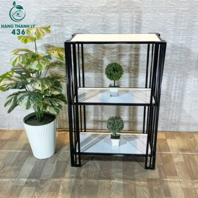 ke-trung-bay-thanh-ly-28-400x400 Kệ 3 Tầng Khung Sắt Sang Trọng Mới 99% (Nhiều Mẫu)