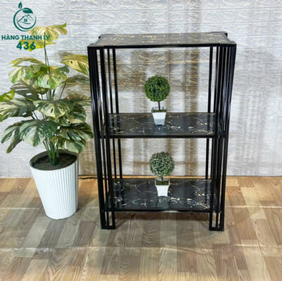 ke-trung-bay-thanh-ly-30-401x400 Kệ 3 Tầng Khung Sắt Sang Trọng Mới 99% (Nhiều Mẫu)