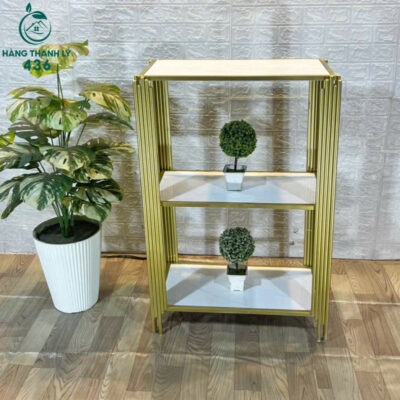 ke-trung-bay-thanh-ly-33-400x400 Kệ 3 Tầng Khung Sắt Sang Trọng Mới 99% (Nhiều Mẫu)