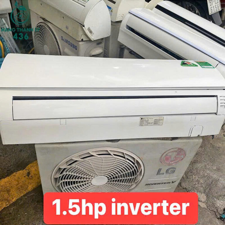may lanh 1 5hp inverter cu 3