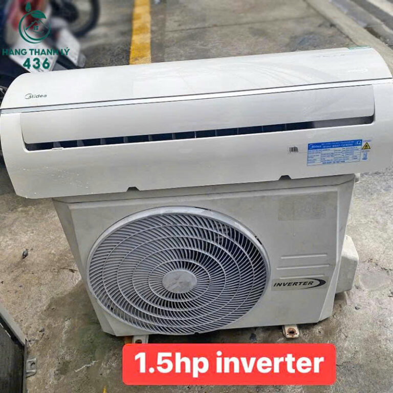 may lanh 1 5hp inverter cu 4