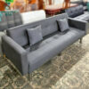 Thanh Lý Sofa Bed Có Tay 2M Kèm Gối Mới 99% 1 sofa bed co tay boc da 1