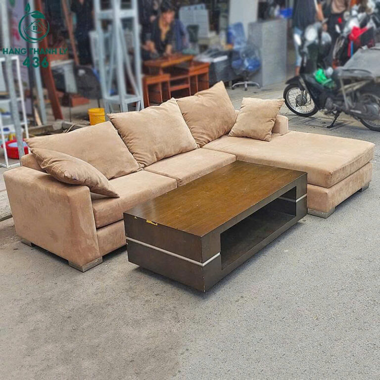 sofa boc vai thanh ly 1