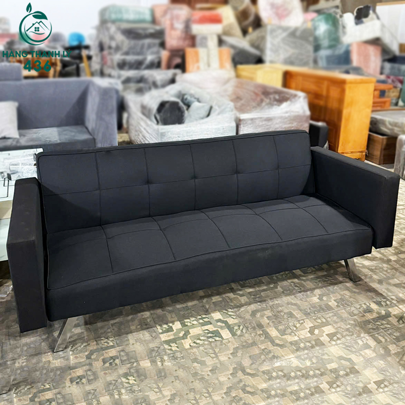 sofa-thanh-ly-149 Thanh Lý Sofa Bed Có Tay Tiện Lợi Mới 99% (Nhiều Màu)