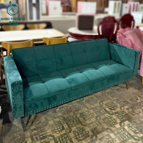 sofa thanh ly mau xanh 1