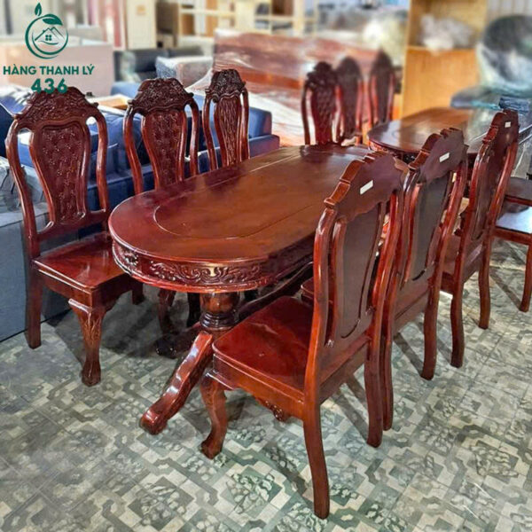 thanh ly bo ban an oval 2