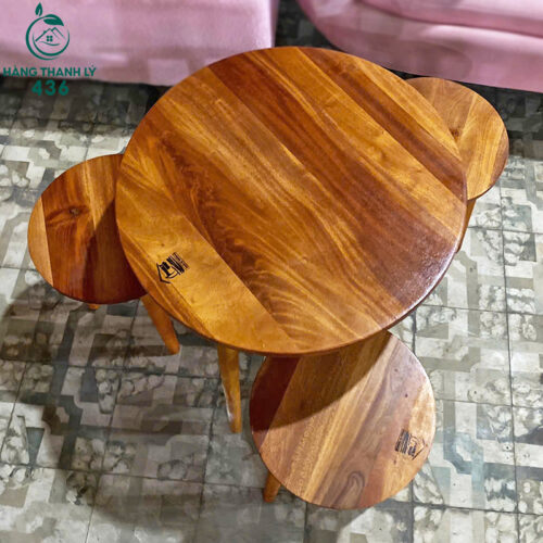 Thanh Lý Bộ Bàn Ghế Cafe Thiết Kế Độc Lạ Mới 99% (Nhiều Mẫu) 11 thanh ly bo ban ghe cafe thiet ke doc la moi 99 nhieu mau 2