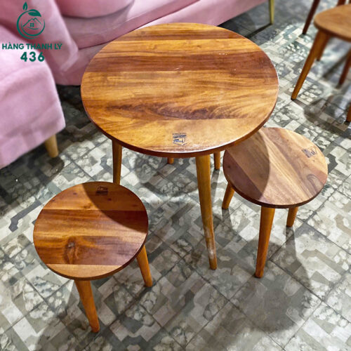 Thanh Lý Bộ Bàn Ghế Cafe Thiết Kế Độc Lạ Mới 99% (Nhiều Mẫu) 10 thanh ly bo ban ghe cafe thiet ke doc la moi 99 nhieu mau 3
