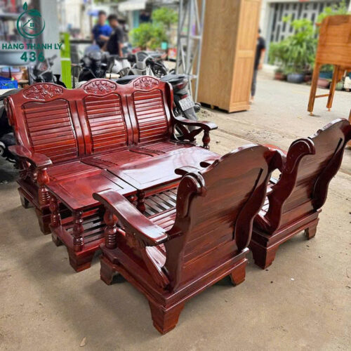 Thanh Lý Bộ Salon Đài Loan Gỗ Sang Trọng Mới 99% 4 thanh ly bo salon dai loan 1
