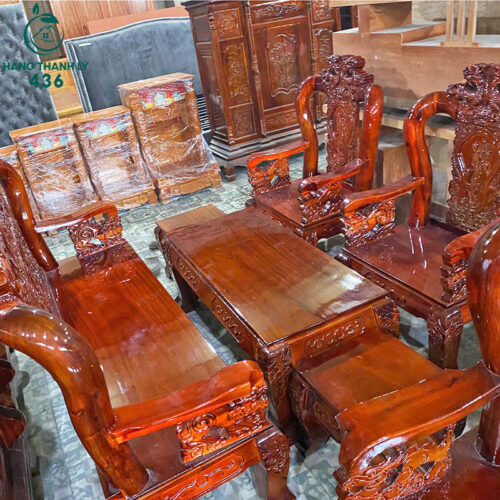 Thanh Lý Bộ Salon Gỗ Bát Tiên Tay 10 Mới 99% (Nhiều Mẫu) 6 thanh ly bo salon go bat tien tay 10 moi 99 2