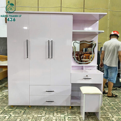 thanh ly tu ao nhua kem ban trang diem 2