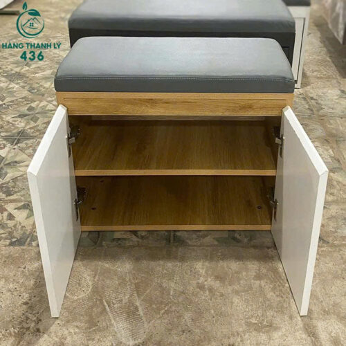 Thanh Lý Tủ Giày 2 Cánh Có Đệm Ngồi Mới 99% 4 thanh ly tu giay 2 canh 1
