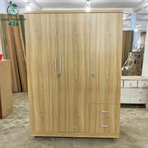 thanh ly tu quan ao 1m4x2m co guong moi 99 2