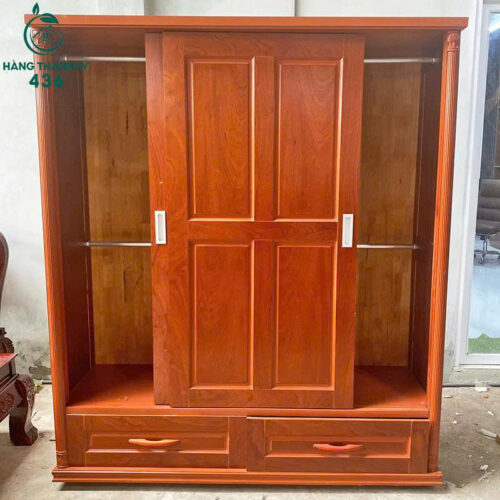 thanh ly tu quan ao 2 canh truot 1