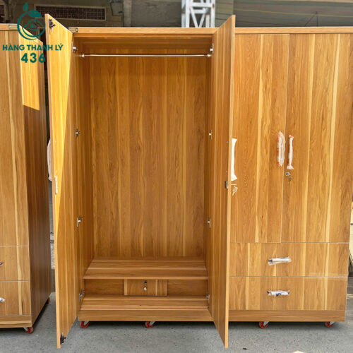 Thanh Lý Tủ Quần Áo 4 Cánh 1M8x2M Hàng Mới 99% 9 thanh ly tu quan ao 4 canh 1m8x2m 4