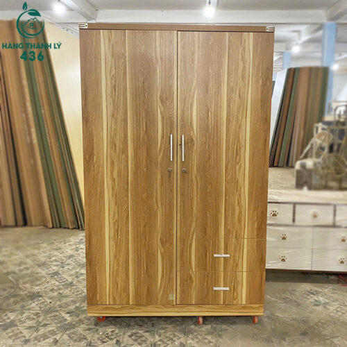 thanh ly tu quan ao go 2 canh 1m2x2m 1