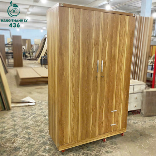 thanh ly tu quan ao go 2 canh 1m2x2m 2