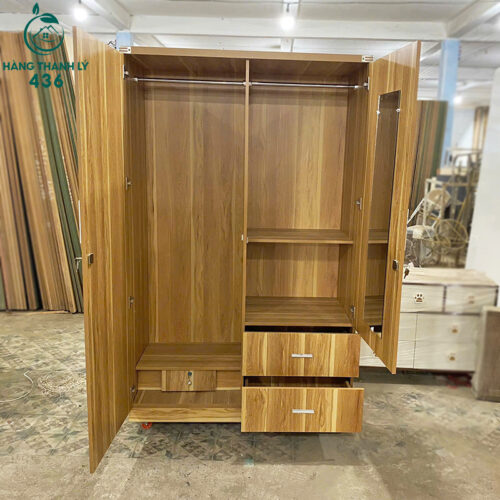 thanh ly tu quan ao go 2 canh 1m2x2m 3