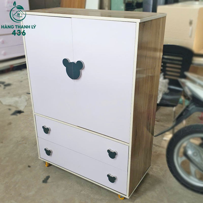tu-ao-nhua-cho-be-nhieu-mau-2 Tủ Áo Nhựa Cho Bé 2 Cánh Nhỏ Gọn Mới 99% (Nhiều Màu)