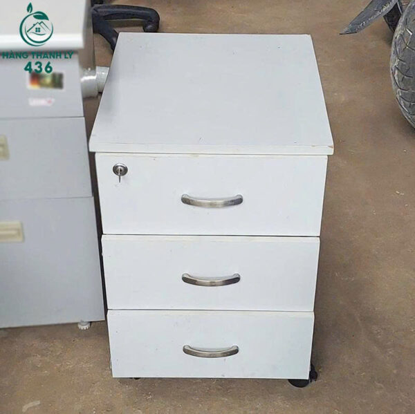 tu cabin 3 ngan cu mau trang