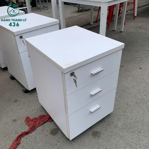 Tủ Cabin 3 Ngăn Cũ Màu Trắng Hiện Đại 4 tu cabin 3 ngan cu mau trang hien dai 4 1