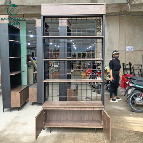 Kệ Siêu Thị Cũ Thanh Lý Giá Rẻ 4 tu trung bay cu 22