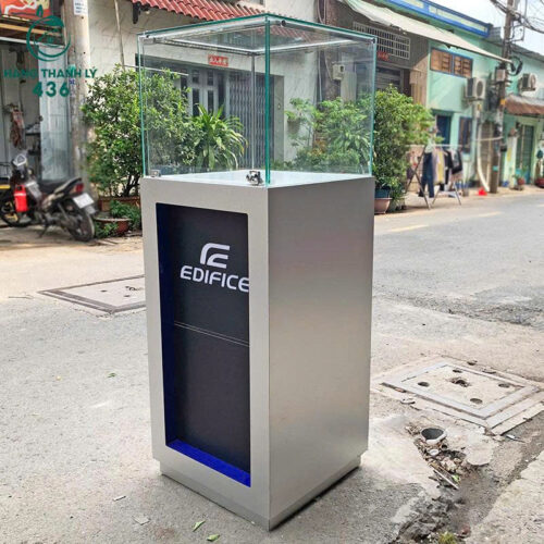 Tủ Trưng Bày Cũ Mặt Kính Cường Lực 48CMx1M35 Giá Tốt 4 tu trung bay cu mat kinh 1